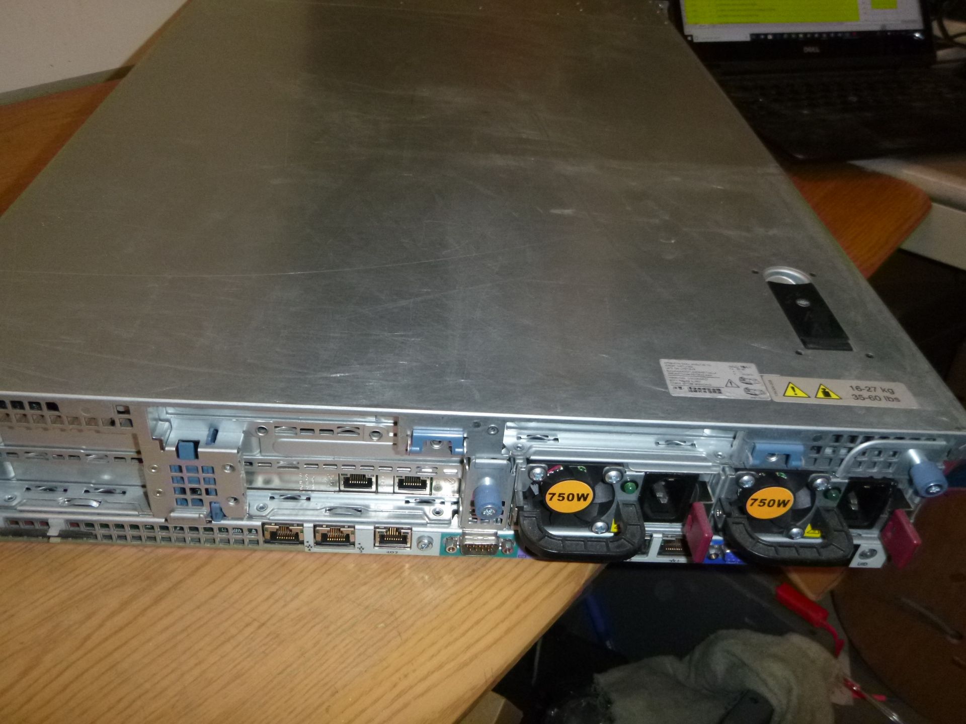 HP PROLIANT DL380 G6 2U RACKMOUNT FILE SERVER. 2 X QUAD CORE 2.67GHZ PROCESSORS, 22GB RAM, 8 X 14 - Image 2 of 2