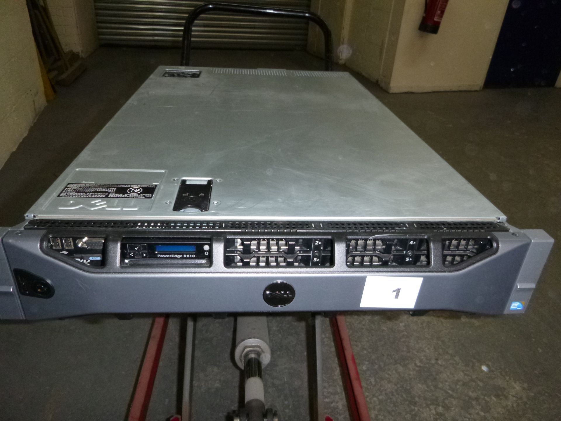 DELL POWEREDGE R810 2U RACKMOUNT FILESERVER. 2 X XEON E7-2830 8 CORE 2.13 GHZ PROCESSORS. 256GB DDR3