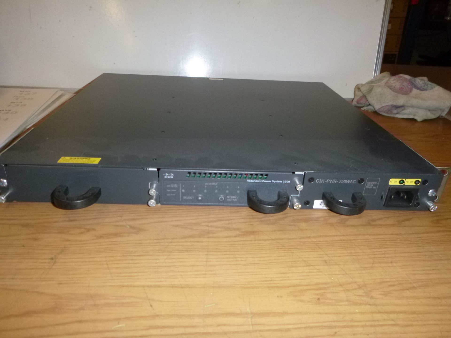 CISCO REDUNDANT POWER SYSTEM 2300. C3K-PWR-750WAC. PWR-RPS2300. C3K-PWR-7