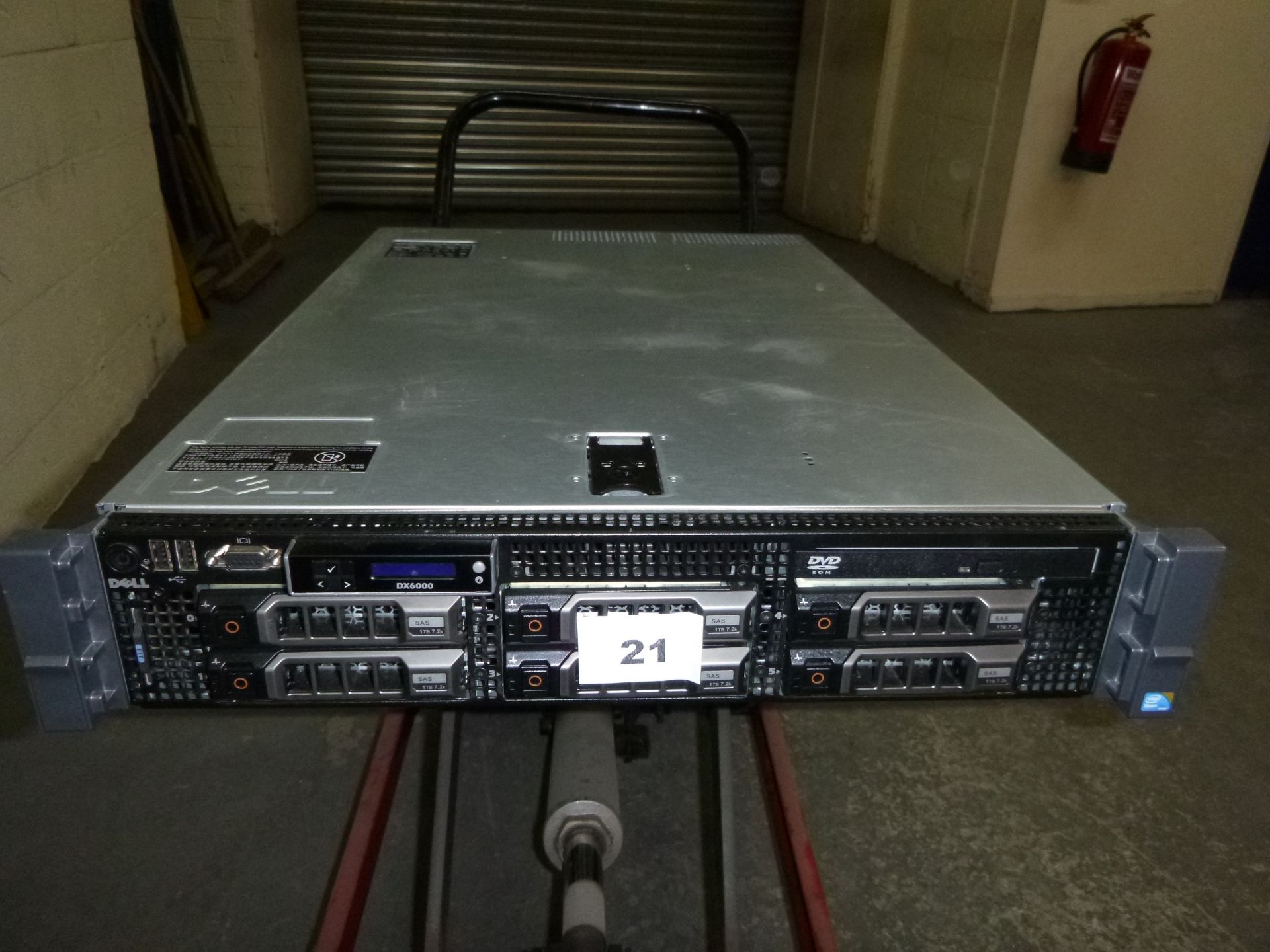 DELL EQUAL LOGIC DX6000 RACKMOUNT 2U FILESERVER. XEON E5640 QUAD CORE 2.67GHZ PROCESSOR, 12GB DDR3