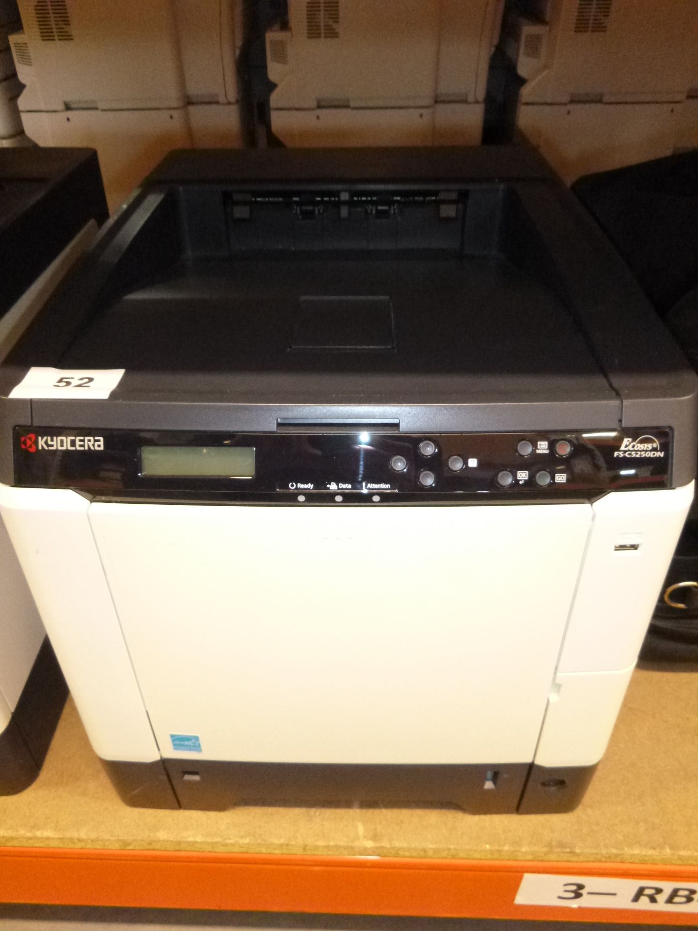 KYOCERA ECOSYS C5250DN NETWORK COLOUR LASER PRINTER. WITH TEST PRINT