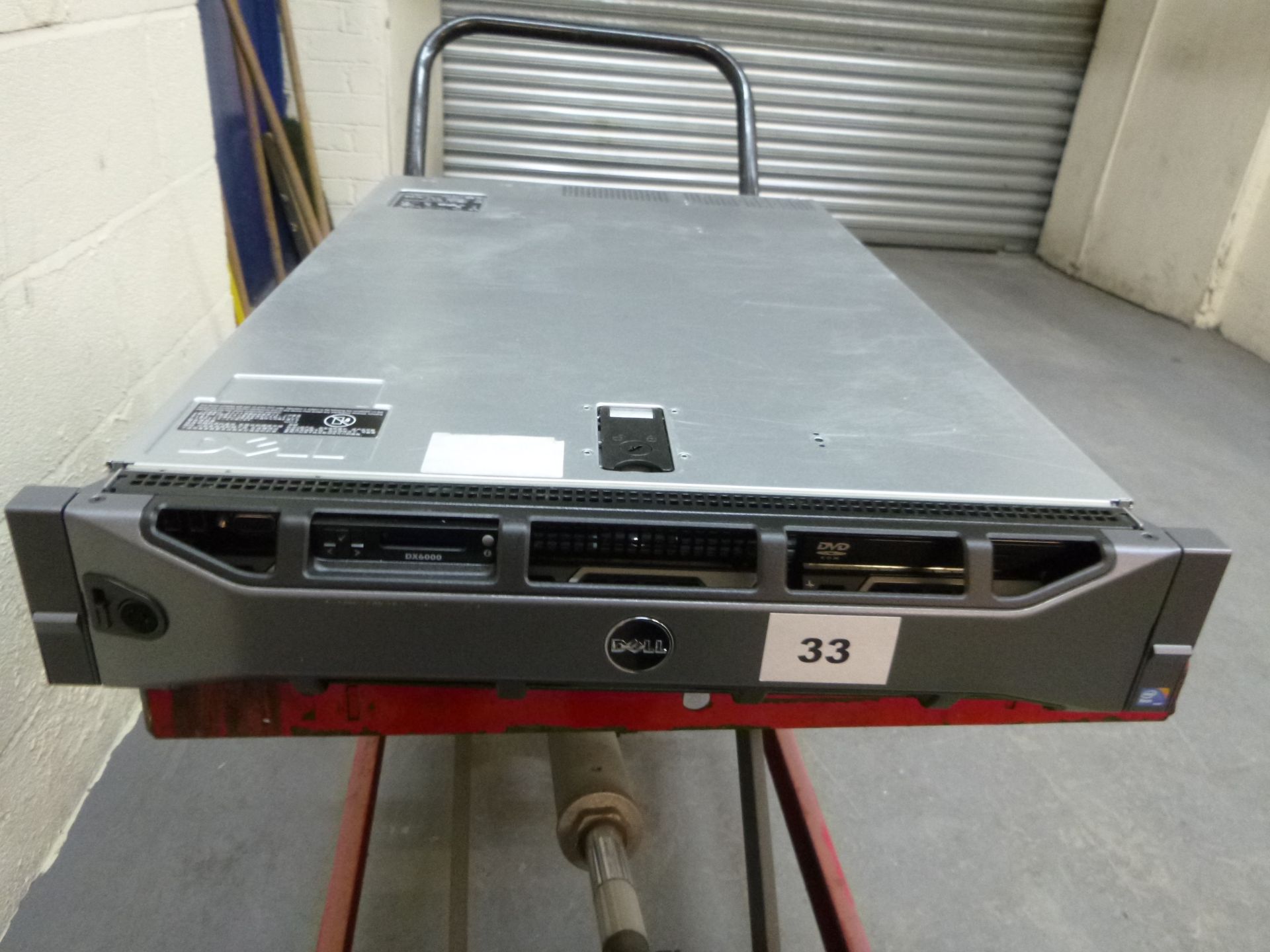 DELL EQUAL LOGIC DX6000 RACKMOUNT 2U FILESERVER. XEON E5640 QUAD CORE 2.67GHZ PROCESSOR, 12GB DDR3