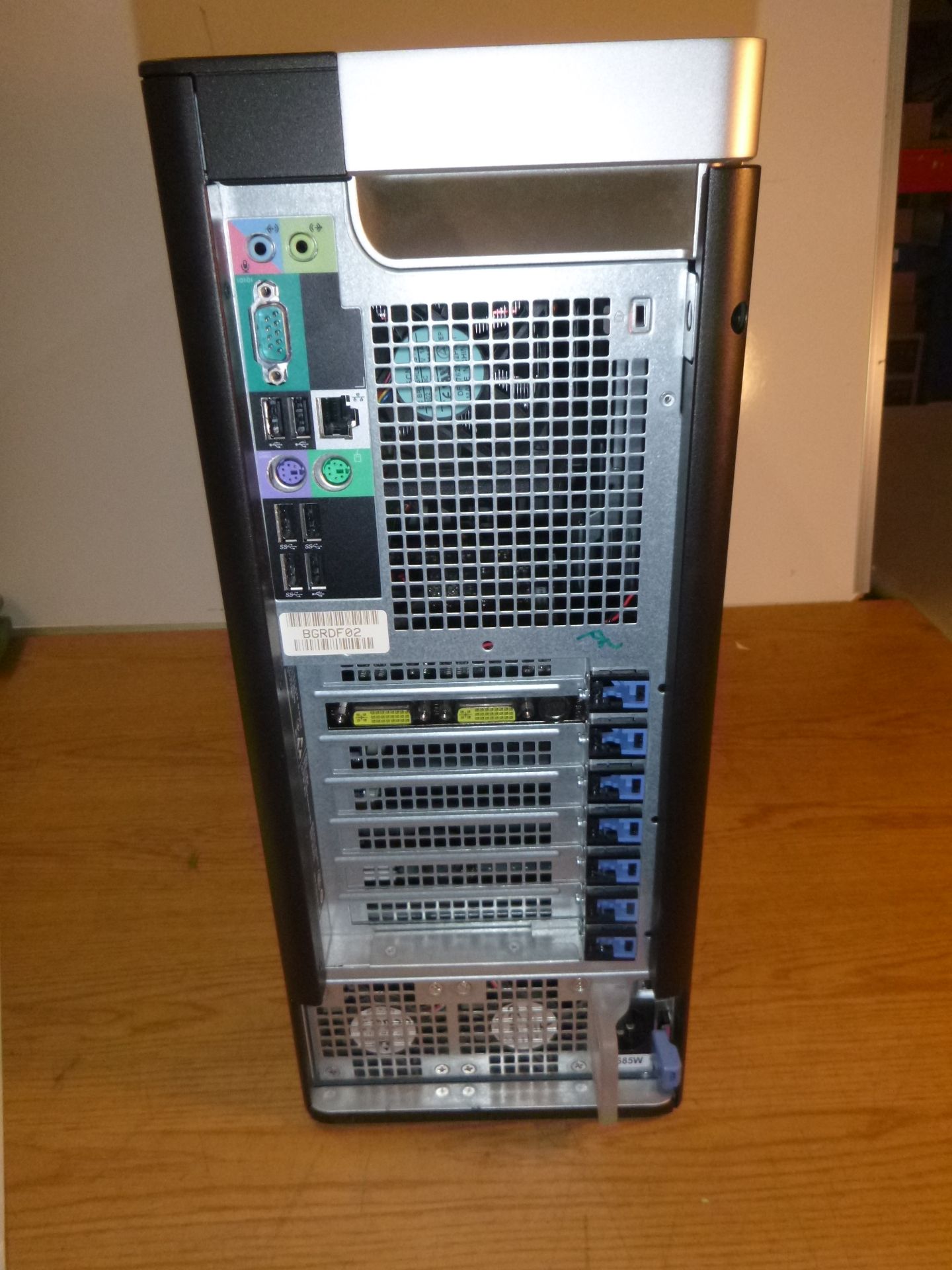 DELL PRECISION T5610. 2 X XEON HEX CORE 2.10GHZ PROCESSORS, 32GB DDR3 RAM, 1TB SATA HDD, DVDROM. - Image 2 of 2