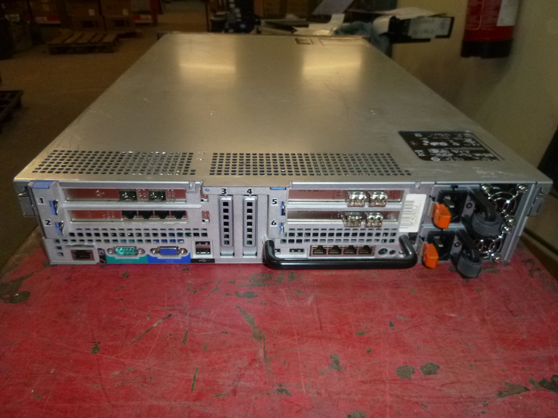 DELL POWEREDGE R810 2U RACKMOUNT FILESERVER. 2 X XEON E7-2830 8 CORE 2.13 GHZ PROCESSORS. 256GB DDR3 - Image 2 of 2