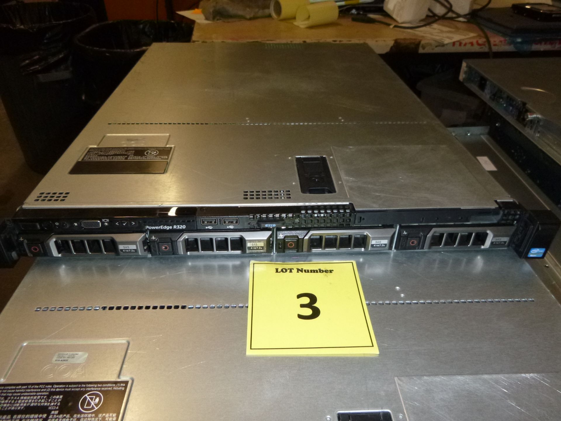 DELL POWEREDGE R320 1U RACKMOUNT FILESERVER. XEON E5-2430 6 CORE 2.2 GHZ PROCESSOR. 48GB DDR3 RAM. 4