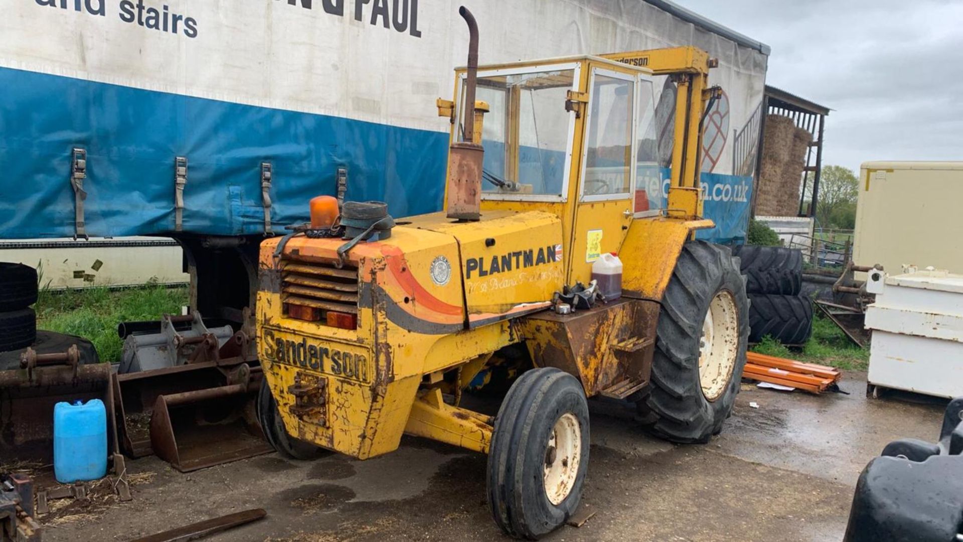 SANDERSON ROUGH TERRAIN FORKLIFT - Image 3 of 12