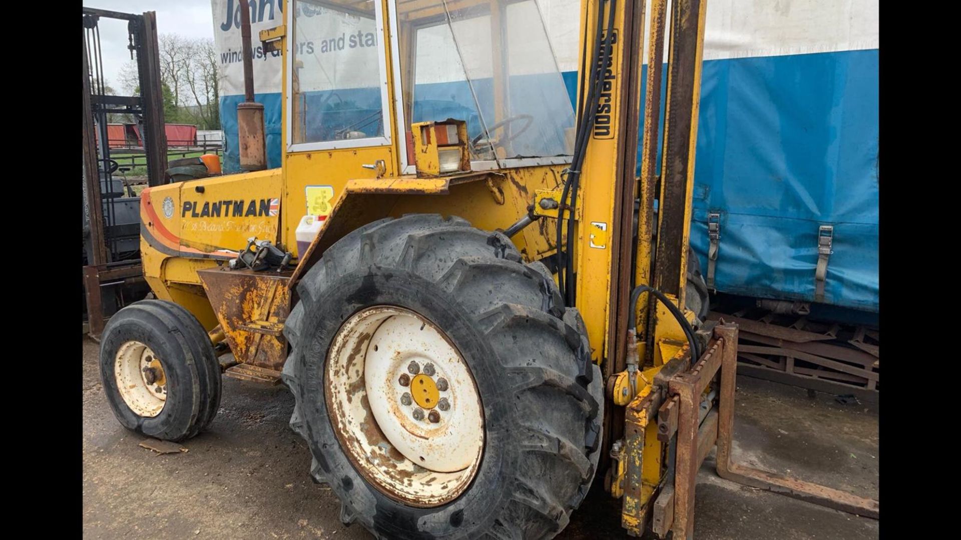 SANDERSON ROUGH TERRAIN FORKLIFT - Image 4 of 12