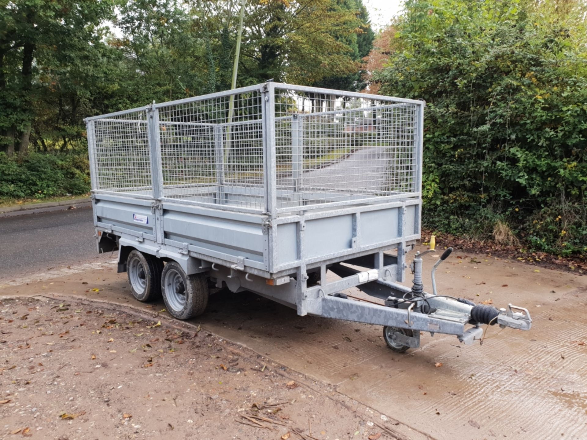 2015 Indespension 10x5 Twin Axle Plant Trailer