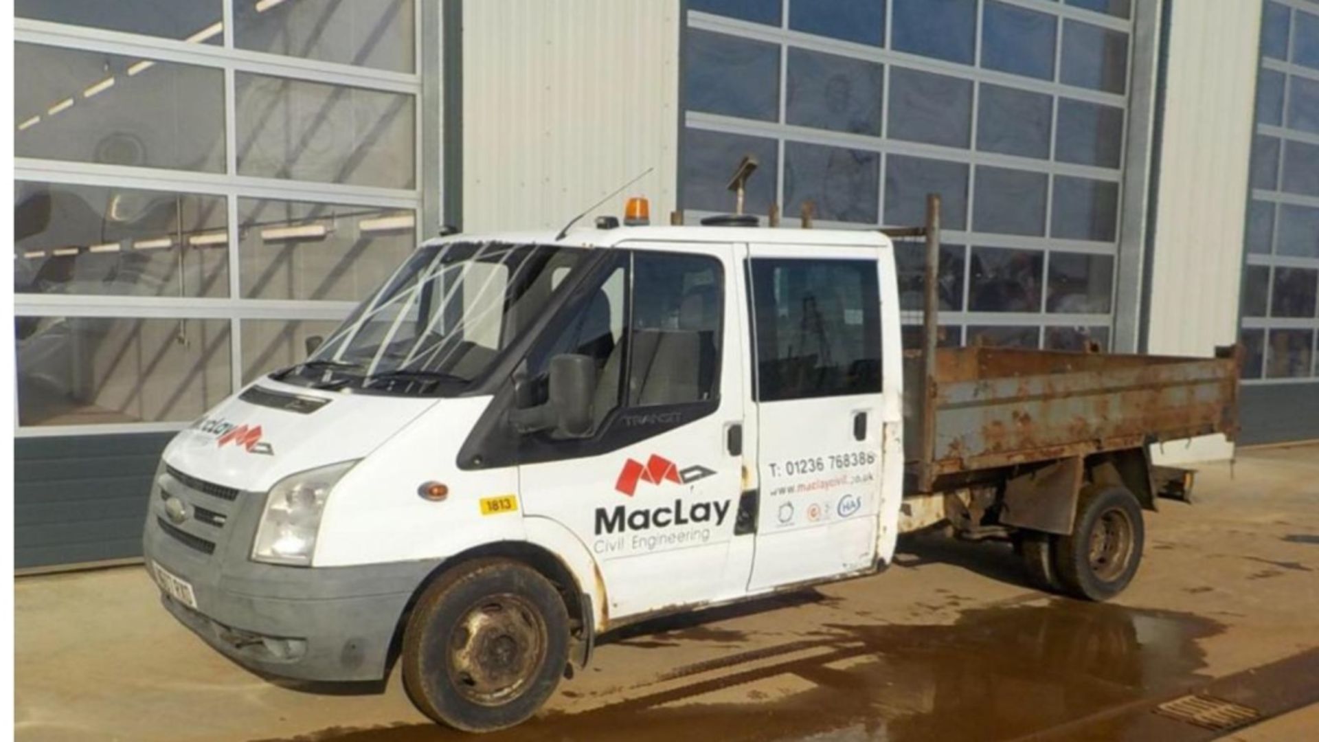 2007 Ford Transit Crew Cab Tipper