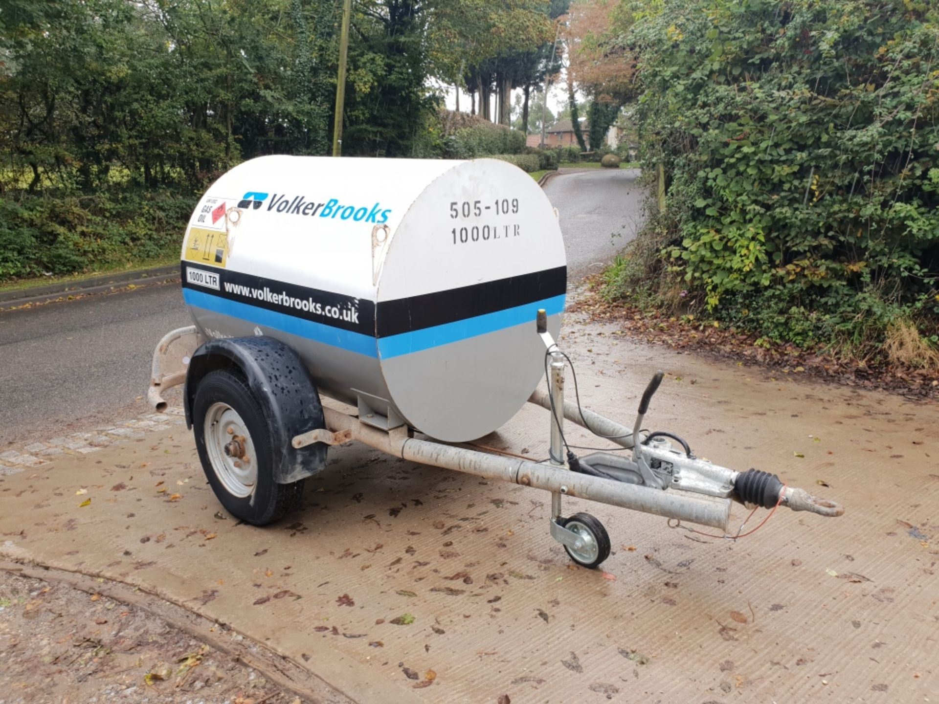 2010 Fuel Proof Bunded 1000 ltr Diesel Bowser