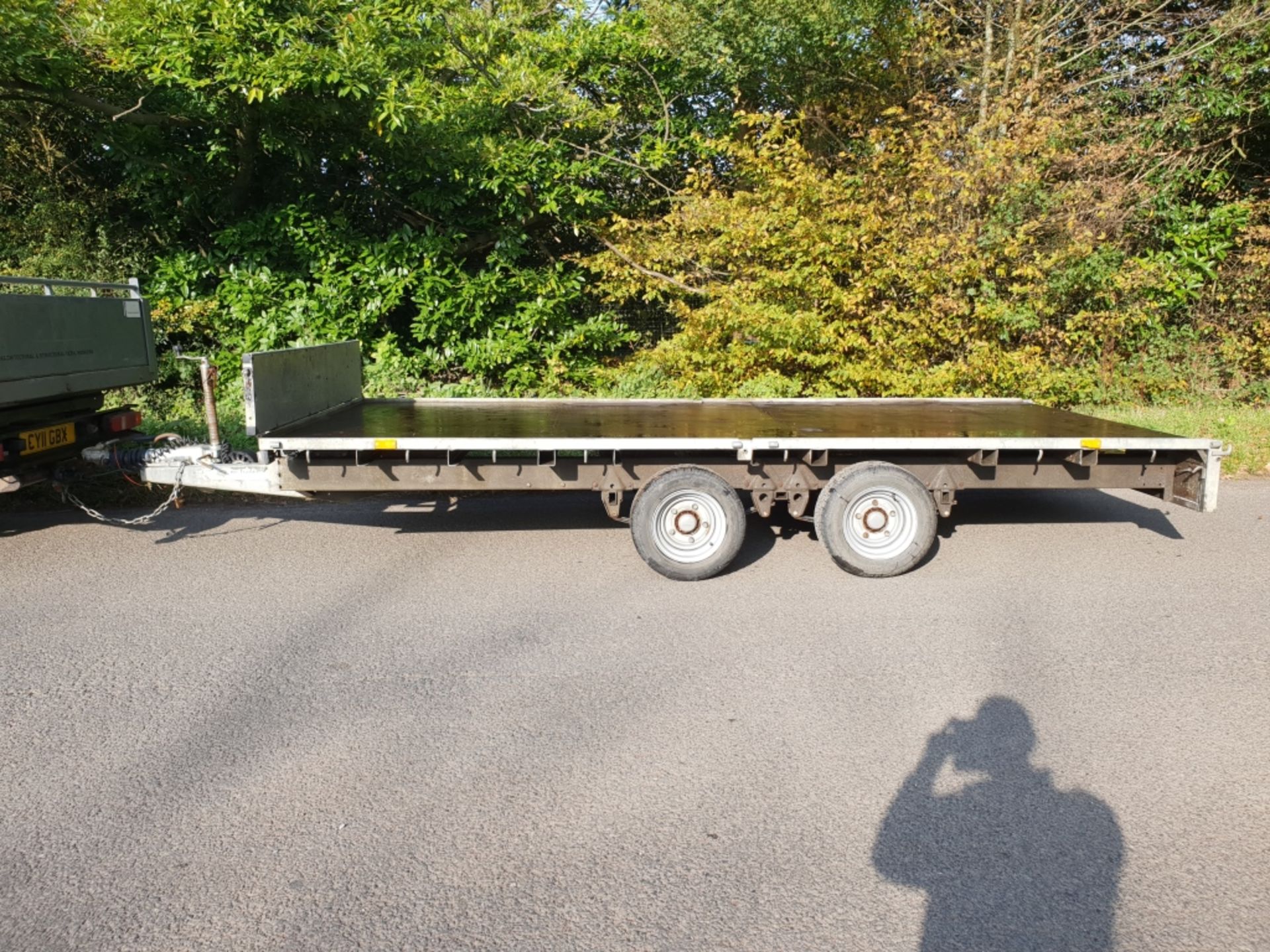 2012 Ifor Williams flatbed Trailer - Image 5 of 6