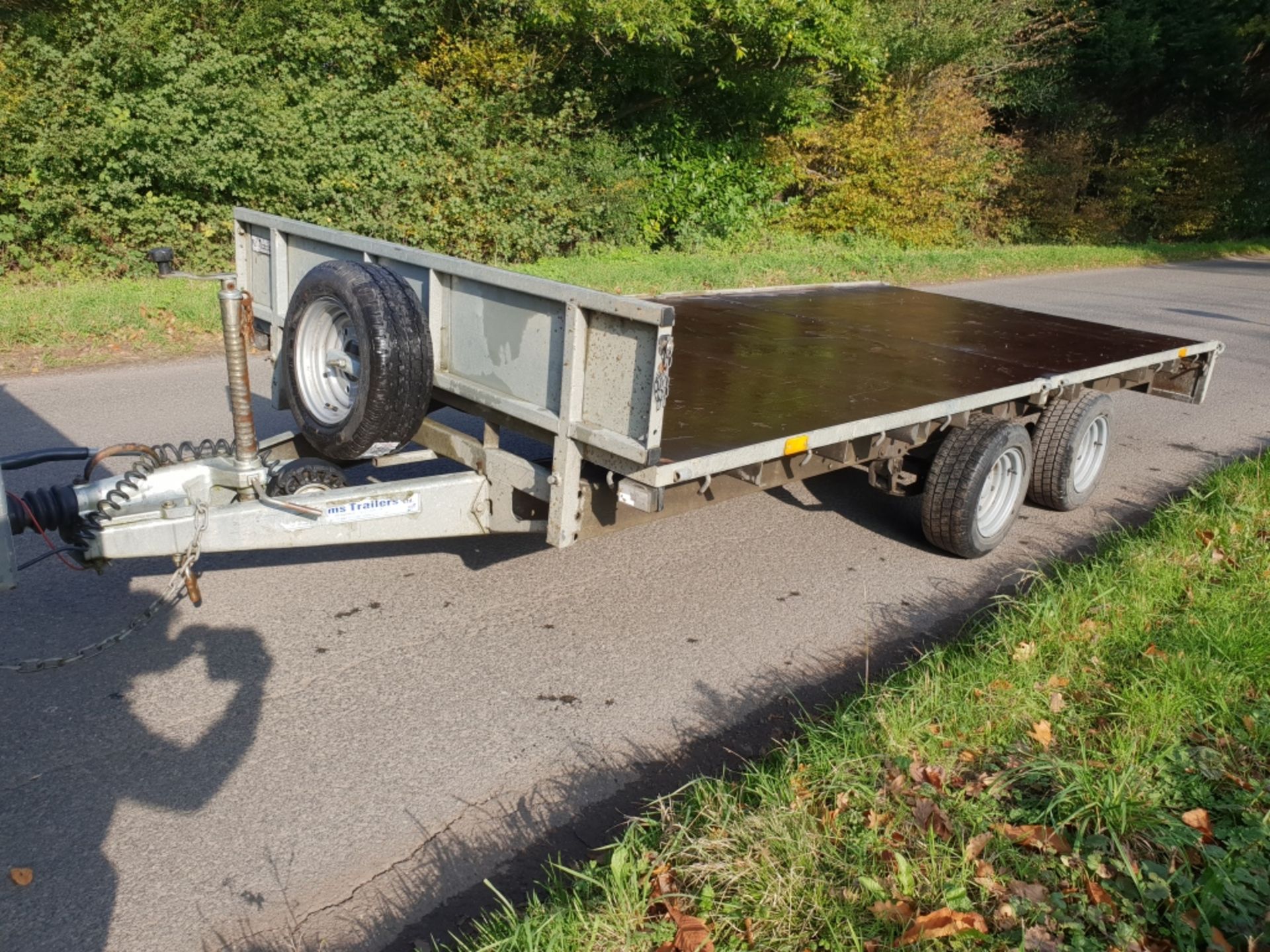 2012 Ifor Williams flatbed Trailer - Image 6 of 6