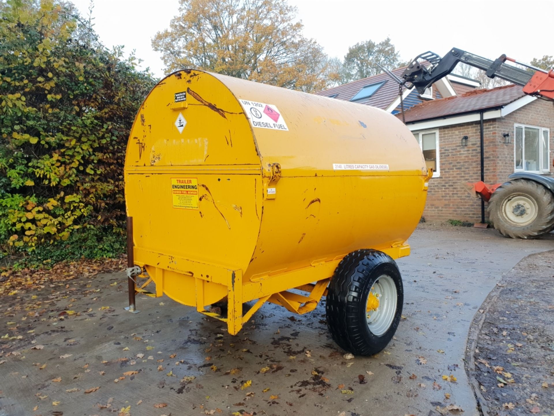 Trailer Engineering 2140ltr Bunded Diesel Bowser - Image 4 of 9