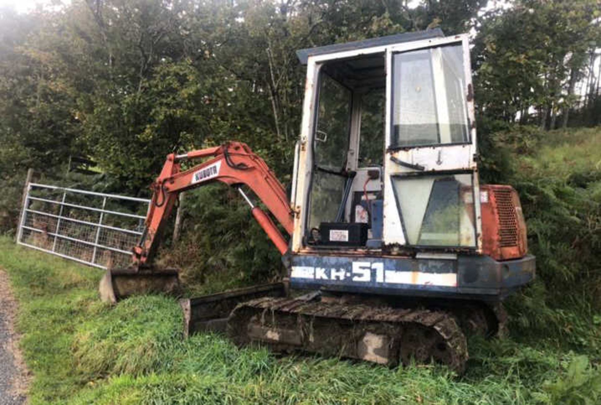 Kubota KH-51 Excavator - Image 3 of 11