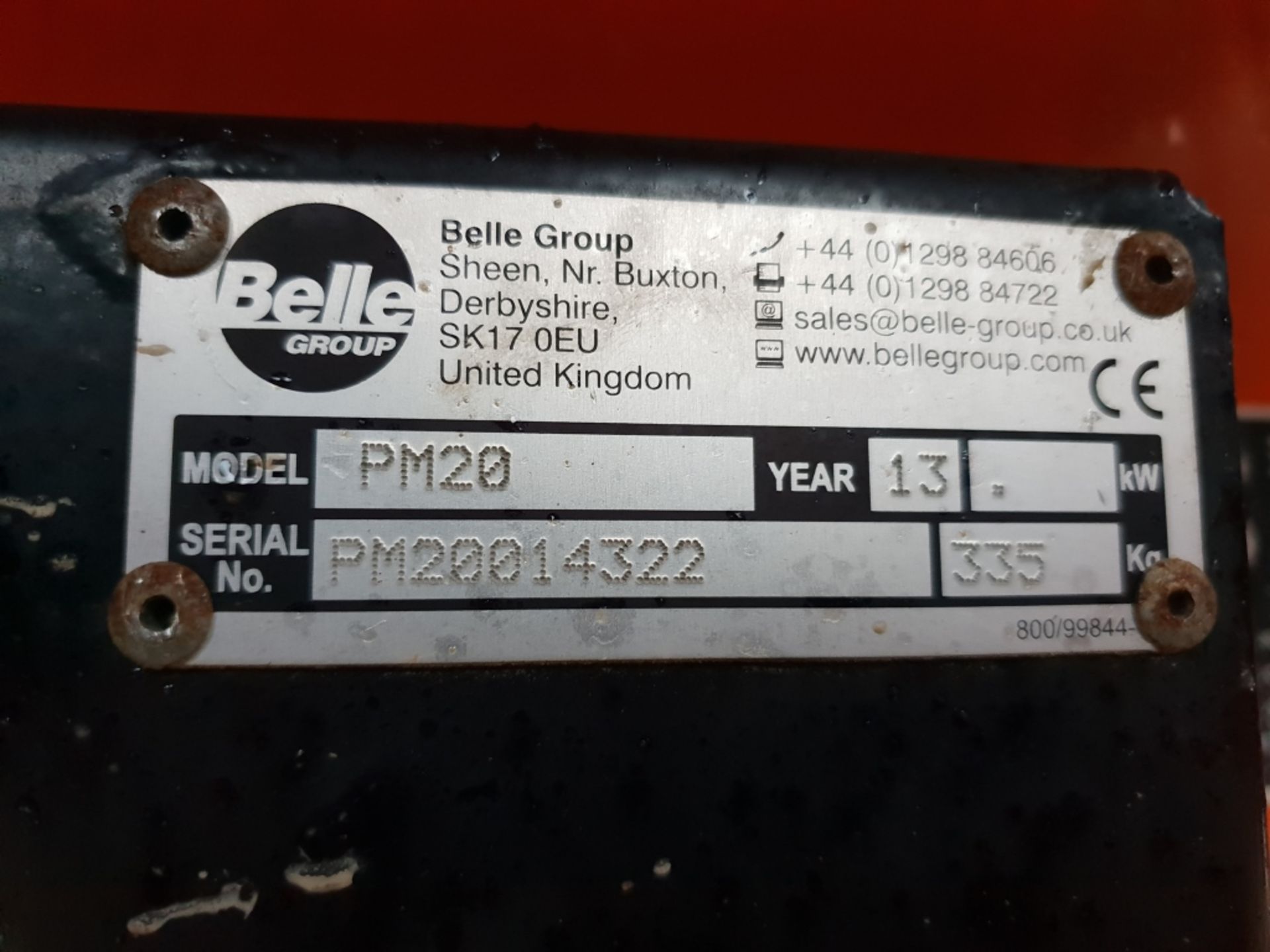 2013 Belle PM20 100XT Concrete Mixer - Bild 5 aus 5