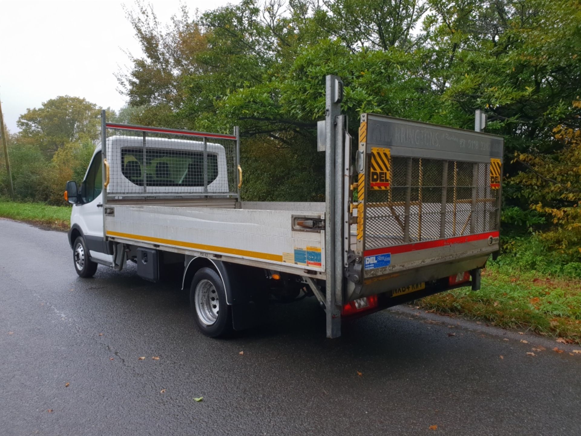 2014 Ford Transit Dropside Truck with Tail lift - Image 3 of 11