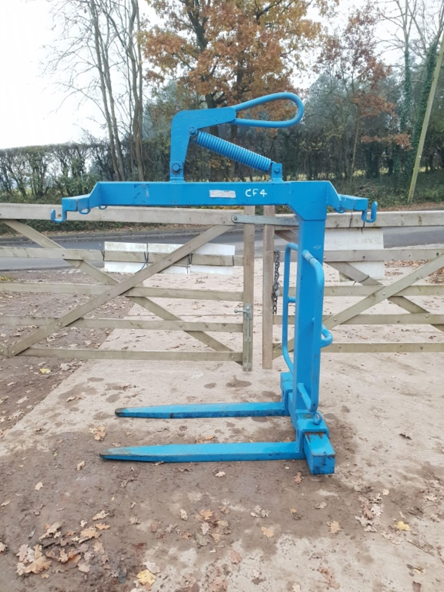 Conquip 2000 kg Crane Lifting Pallet Forks.