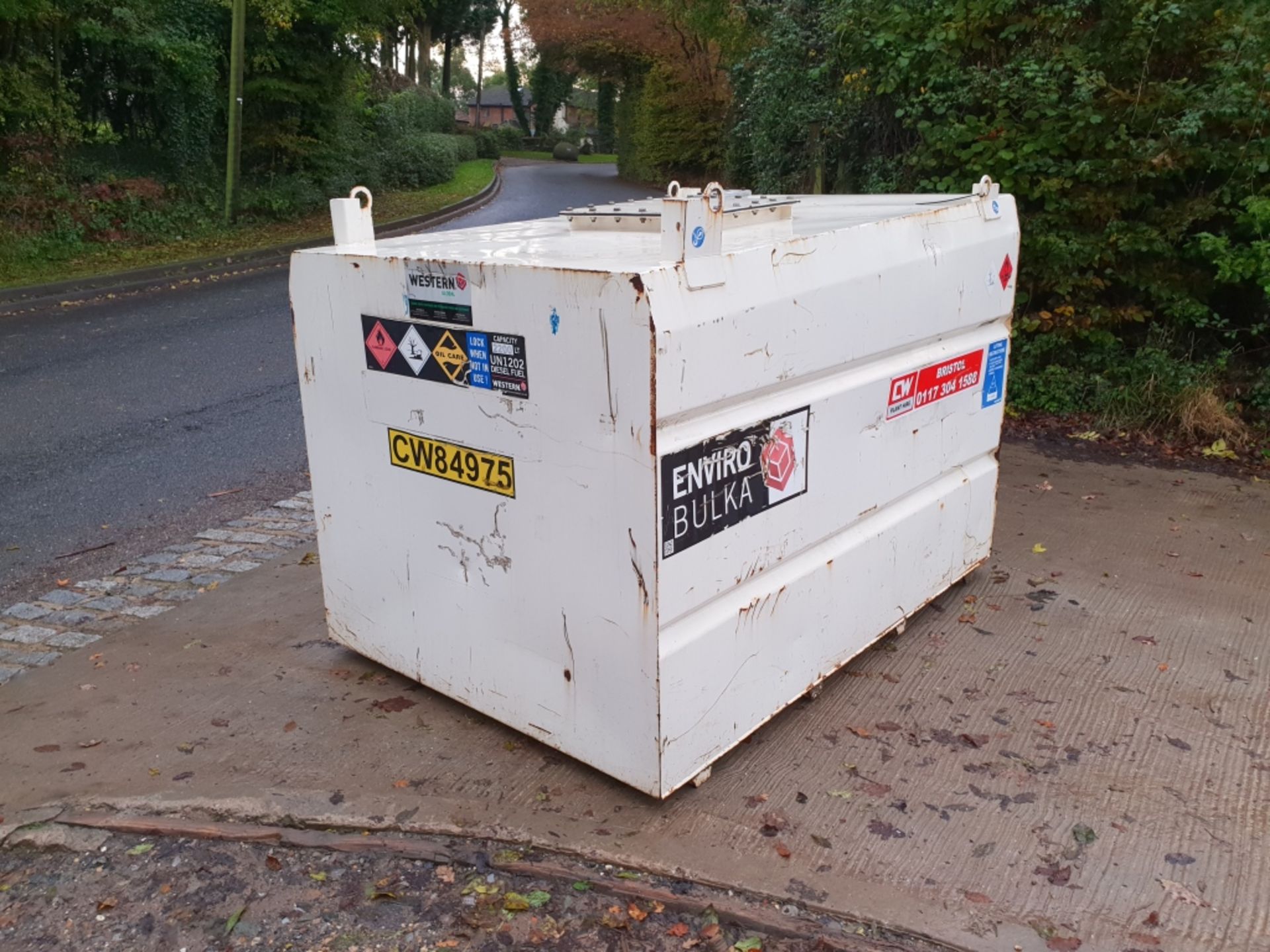 2014 Western EnviroBulka 2200L Bunded Diesel Tank