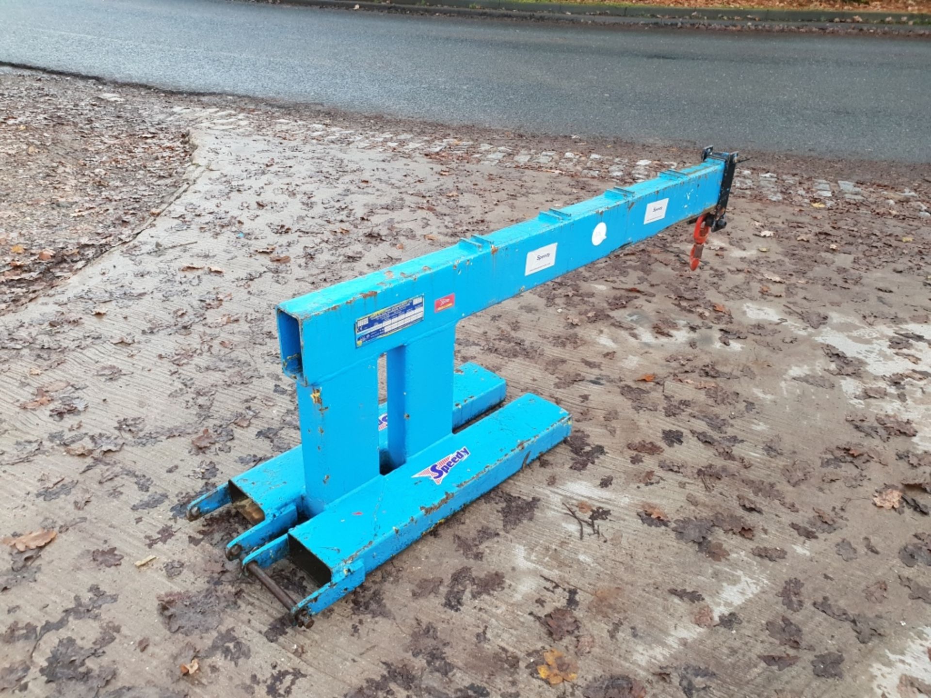 2.5 Ton Forklift Jib, approx. 6' Long. - Bild 2 aus 5