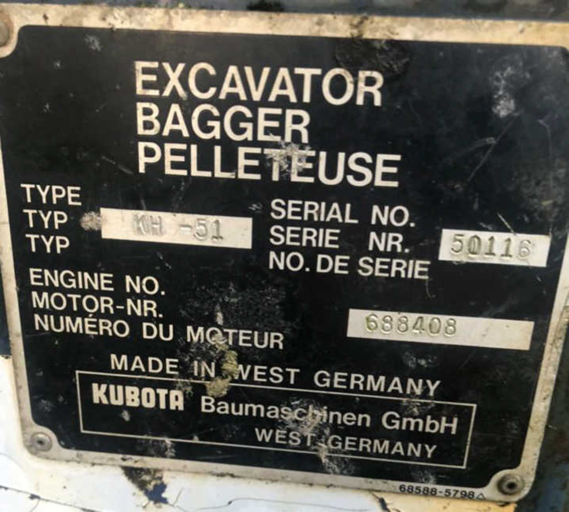 Kubota KH-51 Excavator - Image 5 of 11