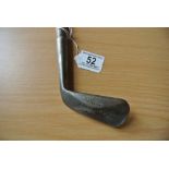 "Antique right handed Mashie-Niblick Special. Leng