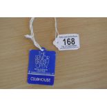 A Senior British Open clubhouse ticket, signed to