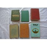 A collection of 6 golfing interest books to includ