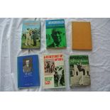 A collection of 8 various golfing related books, t