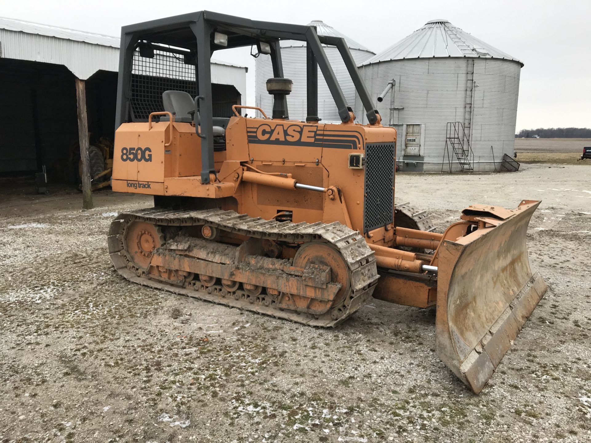 CASE 850G DOZER, LONG TRACK, 6 WAY BLADE, OPEN STATION, 4370 HOURS, #JJ60217851 - Image 3 of 13