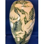 Rachel Bishop for Moorcroft Pottery - A large vase tubelined with Arum Lilies, Limited Edition