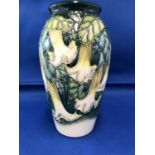 Anji Davenport for Moorcroft Pottery - A Moorcroft Collectors Club edition Angels trumpet pattern