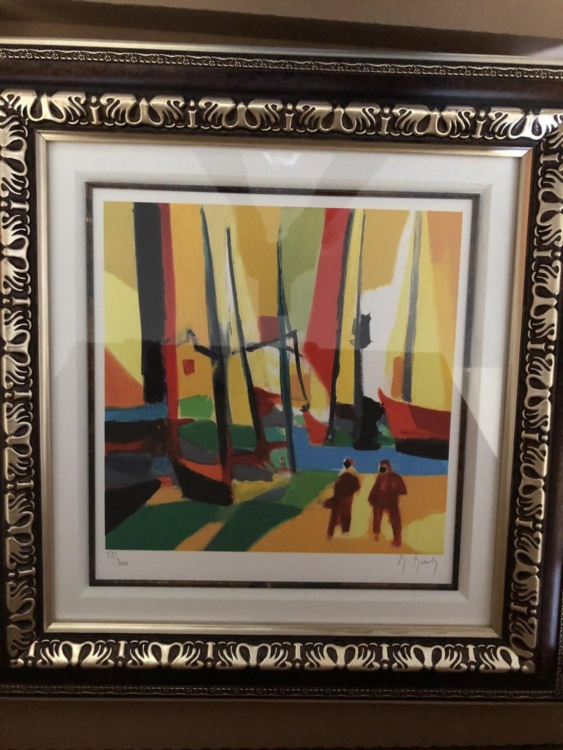 Marcel Mouly - Le Port Brenton, lithograph on paper, signed in pencil, Limited Edition of 300, 2007, - Image 4 of 15