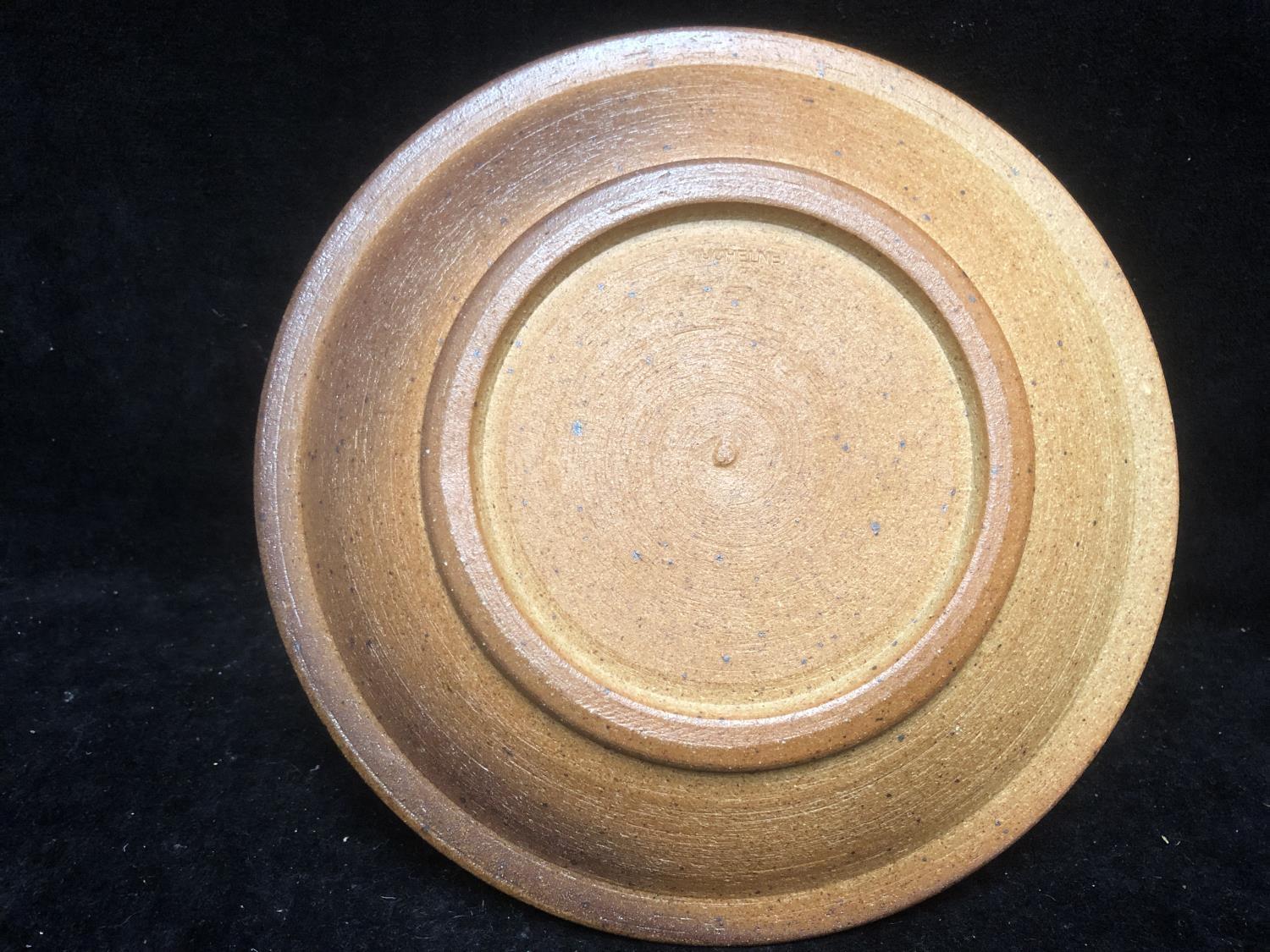 Contemporary Ceramics/Studio Pottery - A John Leach Mulchelney Pottery circular platter with wave - Image 12 of 19