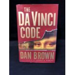 WITHDRAWN - Book - Dan Brown - The Da Vinci Code, First Edition/printing, published by Doubleday 2