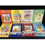 Books - Enid Blyton Noddy Stories, circa 1960, including Mr Plod and Little Noddy; Noddy Meets