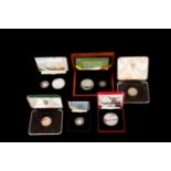 TWO IRISH SILVER AND GOLD COIN PROOF SETS, 2009 Ploughman and 2012 Michael Collins, together with