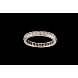 A DIAMOND FULL ETERNITY RING, with diamonds of approx 0.