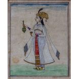 A portrait of a Mughal princess