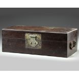 A Chinese hongmu chest