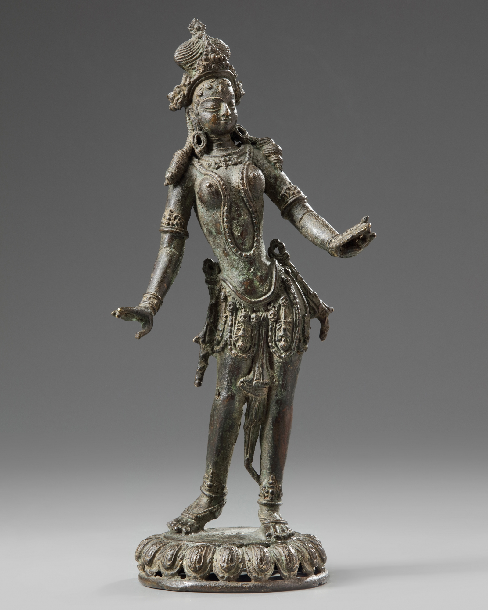 A Nepalese bronze dancing Tara