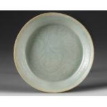 A small Chinese Qingbai shallow dish