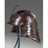 A rare Japanese Samurai helmet (kabuto)