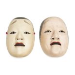Two Japanese N?-masks (ko’omote)