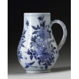 A Japanese blue and white jug