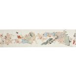 A Japanese hanging scroll