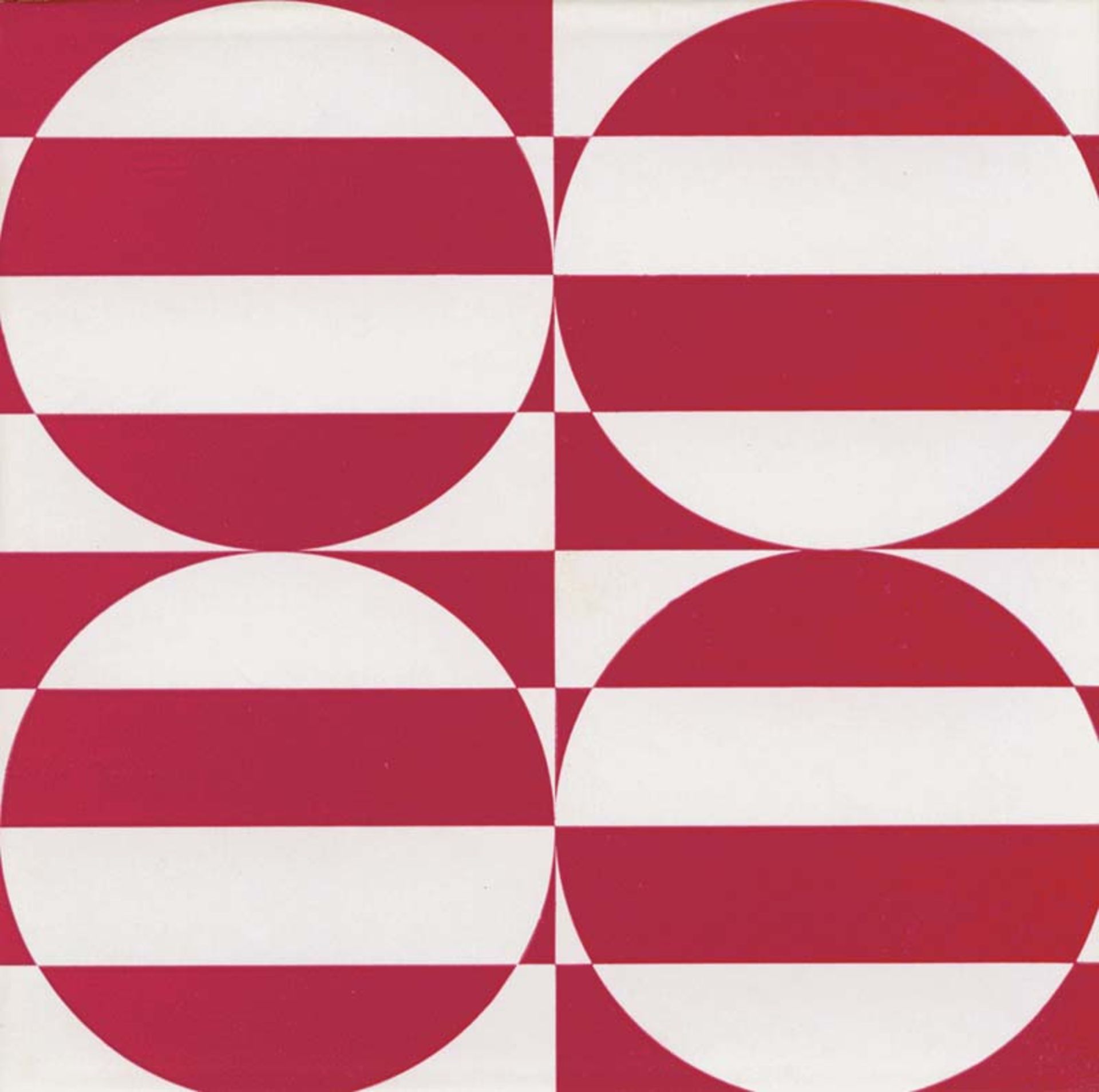 Bartnig, Horst(geb. 1936 Militsch/Schlesien, lebt in Berlin)Ohne TitelFarboffset, 1975, 140x140,