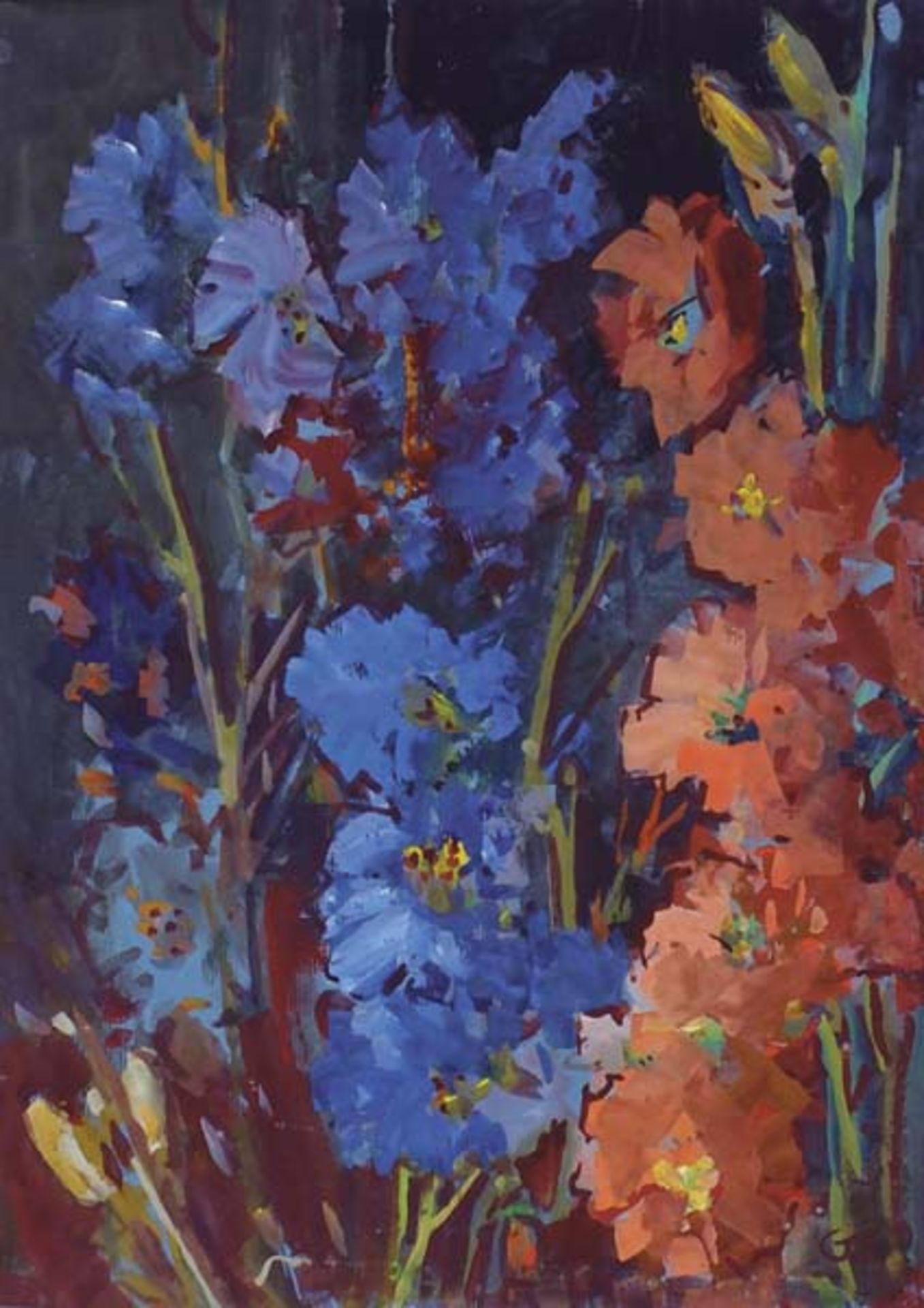 Gloger, Gotthold(Königsberg 1924 - 2001 Kraatz/Uckermark)BlumenstückAquarell, o. J., vermutlich