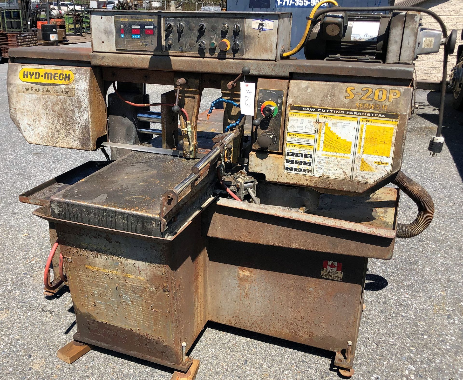 Hyd-Mech Horizontal Band Saw 13" x 18"