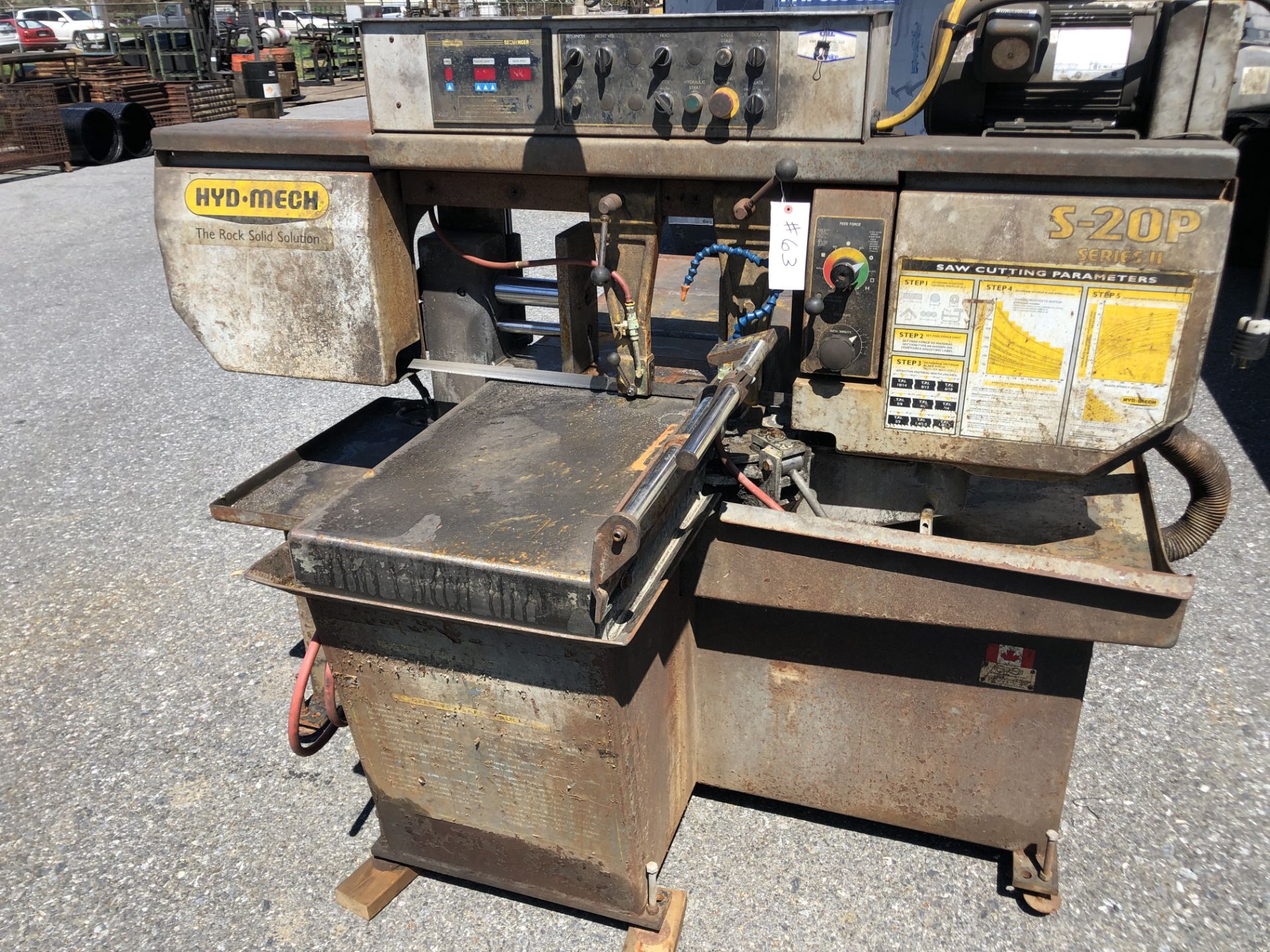 Hyd-Mech Horizontal Band Saw 13" x 18" - Image 2 of 8