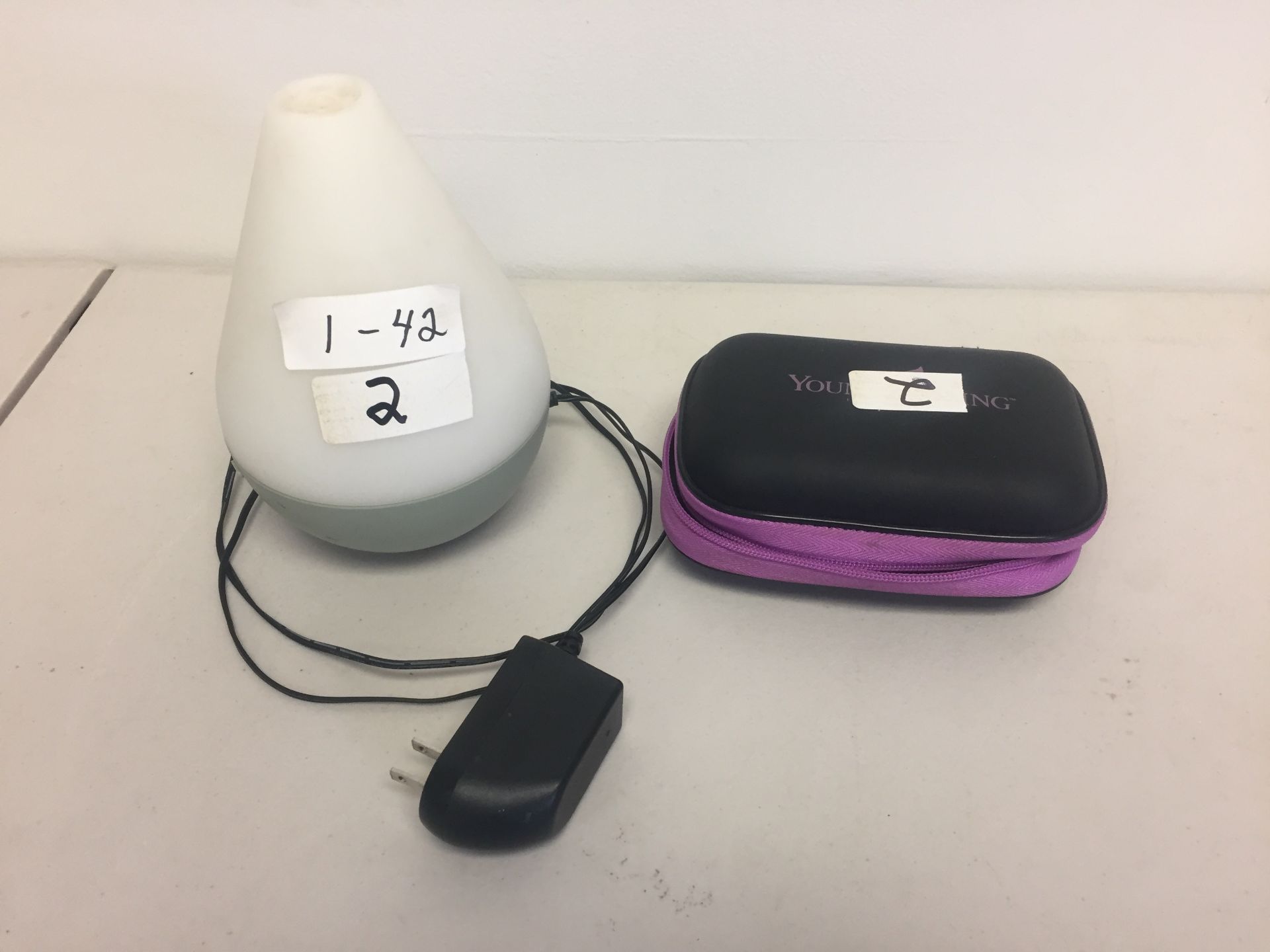 Young living diffuser w/Bag Essential oils Peppermint & Protective Blend